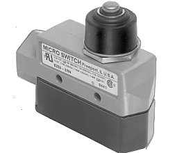 Honeywell BZE6-2RN Limit Switch - SPDT, 15A, Side-Mount, Top Plunger Actuator w/Seal Boot