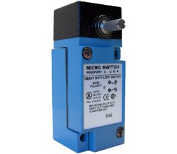 Honeywell LSA4L Limit Switch - DPDT, 10A, HDLS Plug-in w/Side Rotary Actuator