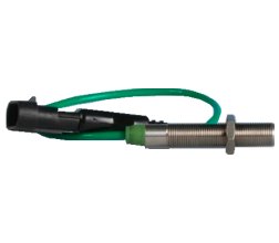 Jaquet D12P - Differential Hall Effect Speed Sensor - Square Wave Signal Output from Push-Pull Stage w/M12x1 1.0" Thread