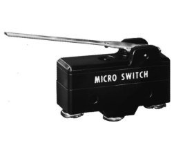 Honeywell BZ-2RW80-A2 Large Basic Switch - SPDT, 15A, 250V w/Straight Lever Actuator & Screw Termination