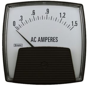 Crompton Instruments 012/013 Saxon Analog Panel Meters - AC Ammeters