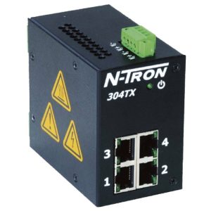 N-Tron 304TX Unmanaged Ethernet Switch - 4 Port
