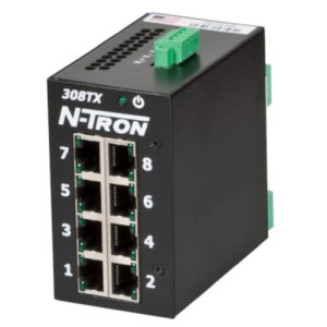 N-Tron 308TX Unmanaged Ethernet Switch - 8 Port