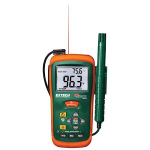 Extech Instruments RH101 Hygro-Thermometer & InfraRed Thermometer -58-932°F (-50-500°C)