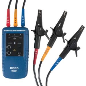 Reed Instruments R5004 3-Phase Motor Rotation & Phase Tester