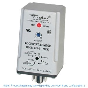 Time Mark Corp. Model 273-10-120 Single Phase AC Current Monitor - 2-10A/120VAC w/Adjustable Trip Point