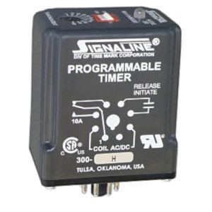 Time Mark Corp. Model 300-H Programmable Multi-function Time Delay Relay - SPDT, 0.15S-64M, 40-260 AC/DCV