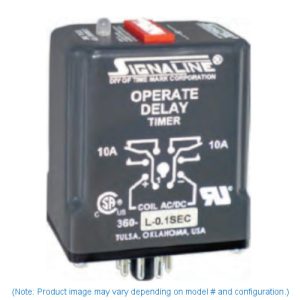 Time Mark Corp. Model 360 Time Delay Relay - DPDT, 0.1S-1M w/Digital Adjustment