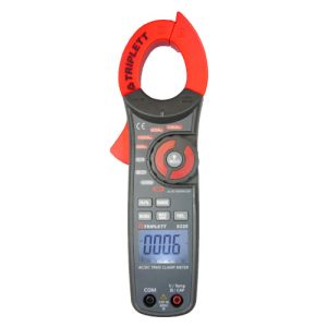 Triplett 9325 Digital Clamp-on Meter - 1000 AC/DCA, 600 AC/DCV, Res, Cont, Cap, Diode & Temp, True-RMS + NCV