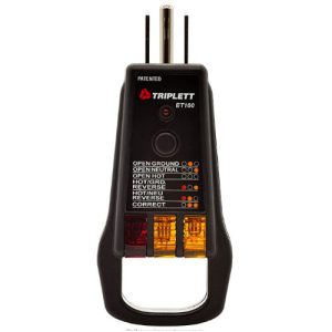 Triplett ET100 GFCI Receptacle Tester