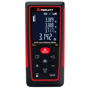 Triplett LD70 Laser Distance Meter - 230 Ft.