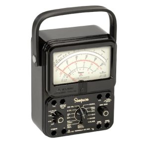 Simpson Electric 12389 Model 260-8RT General Purpose Analog VOM with Roll Top Case