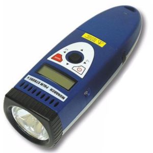 Monarch Instruments 6205-053 PALM STROBE X DELUXE KIT Portable Stroboscope w/Extra Lamps, Holster & Carrying Case