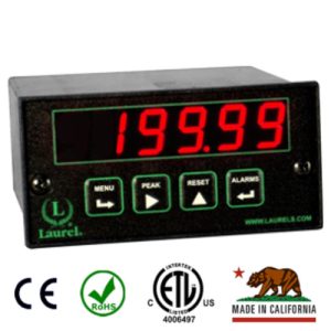 Laurel Electronics Laureate™ L1000/L2000 Digital Panel Meter / Controller - DCA/DCV