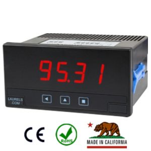 Laurel Electronics L40 Universal Input Digital Panel Meter - ACA/ACV, DCA/DCV, Process, Temp/RTD, Res