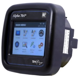 Sifam Tinsley Alpha 70A+ Multifunction Power & Energy Meter w/Touchscreen Display, RS485, Pulse Output & TOU