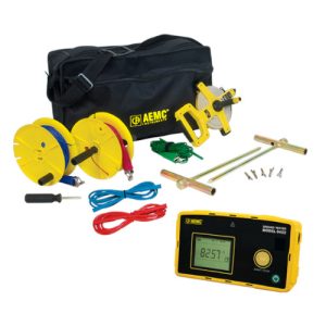 AEMC Instruments 2135.56 - 6422 3-Point Digital Ground Resistance Tester - 50k Ohm w/150 ft KIT