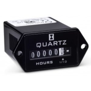 Trumeter 732-0004 Elapsed Time Meter - 6-Digit, 10-80 DCV, Non-Resettable, Hours