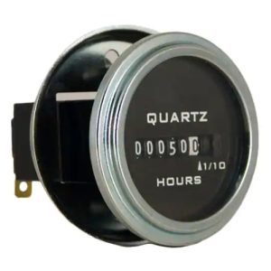 Trumeter 732-0013 Elapsed Time Meter - 6-Digit, 10-80 DCV, Non-Resettable, Hours