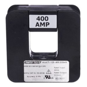 Accuenergy AcuCT-125-600:333 Split-Core Current Transformer - 600A:333mV Ratio