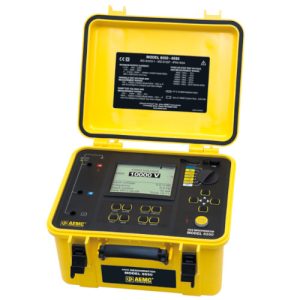 AEMC Instruments 2130.31 - 6550 Digital/Analog Graphical Megohmmeter - 10,000V w/Auto DAR/DD/PI