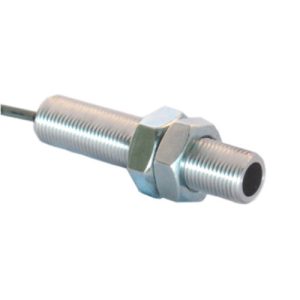 Phares MS0303-04 Mini Hall Effect Sensor w/5/8-18 3.0" Thread, 5-24VDC w/Sinking NPN Square Wave Output
