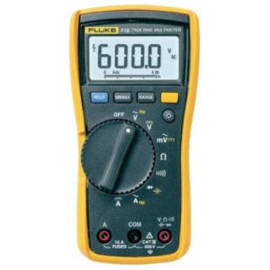 Fluke Electronics FLUKE-115 Digital Multimeter - 600 AC/DCV True-RMS, 10 AC/DCA, Diode, Cap, Res & Freq
