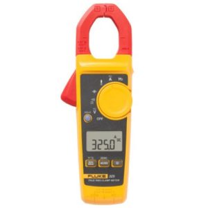 Fluke Electronics FLUKE-325 Digital Clamp-on Meter - 40/400 AC/DCA, 600 AC/DCV, Temp. & Freq., True-RMS