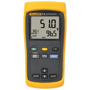 Fluke Electronics FLUKE-51-2 Single Input Digital Thermometer -418-3212°F (-250-1767°C)