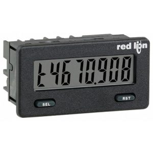 Red Lion Controls CUB5TR00 Miniature 7-Digit Timer w/Reflective LCD Display