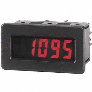 Red Lion Controls DT800020 5-Digit Digital Rate Indicator w/Red Backlit LCD Display