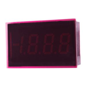 Lascar Electronics SP 300 Digital Panel Meter - DCV Input w/3.5-Digit Low Profile Red LED Display & DCV Power (8-pin)