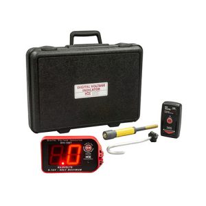 HD Electric DVI-100T/K02 Digital Voltage Indicator w/Test Point Mode - 100 kV KIT02 w/Underground Bushing Probe & Proof Tester