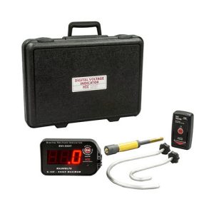 HD Electric DVI-500T/K02 Digital Voltage Indicator w/Test Point Mode - 500 kV KIT02 w/Underground Bushing Probe & Proof Tester