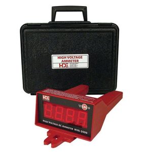 HD Electric HVA-2000H High Voltage Ammeter - 2000A/500 kV w/Hard Case