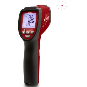 Triplett IRT500 20:1 IR Thermometer w/High Temp/Circular Laser and Alarm