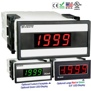 Texmate DX-35-DCA Lynx Panel Meter 20/50/100/200mV DC Full Scale