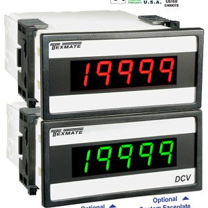 Texmate DX-45-DCV 2V/20V/200V DC Meter 4 1/2 Digit with 0.56”