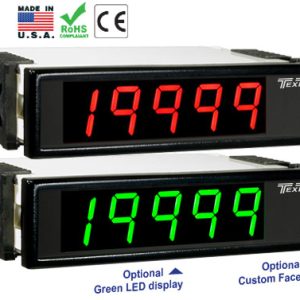 Texmate BN-45I Dimmable Short Depth DC Powered Process Meters