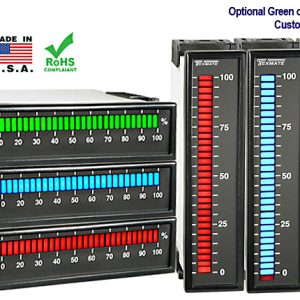 Texmate SB-B31 - 4 to 20mA Loop Powered 31 Segment Bargraph in a 1/16 DIN Case